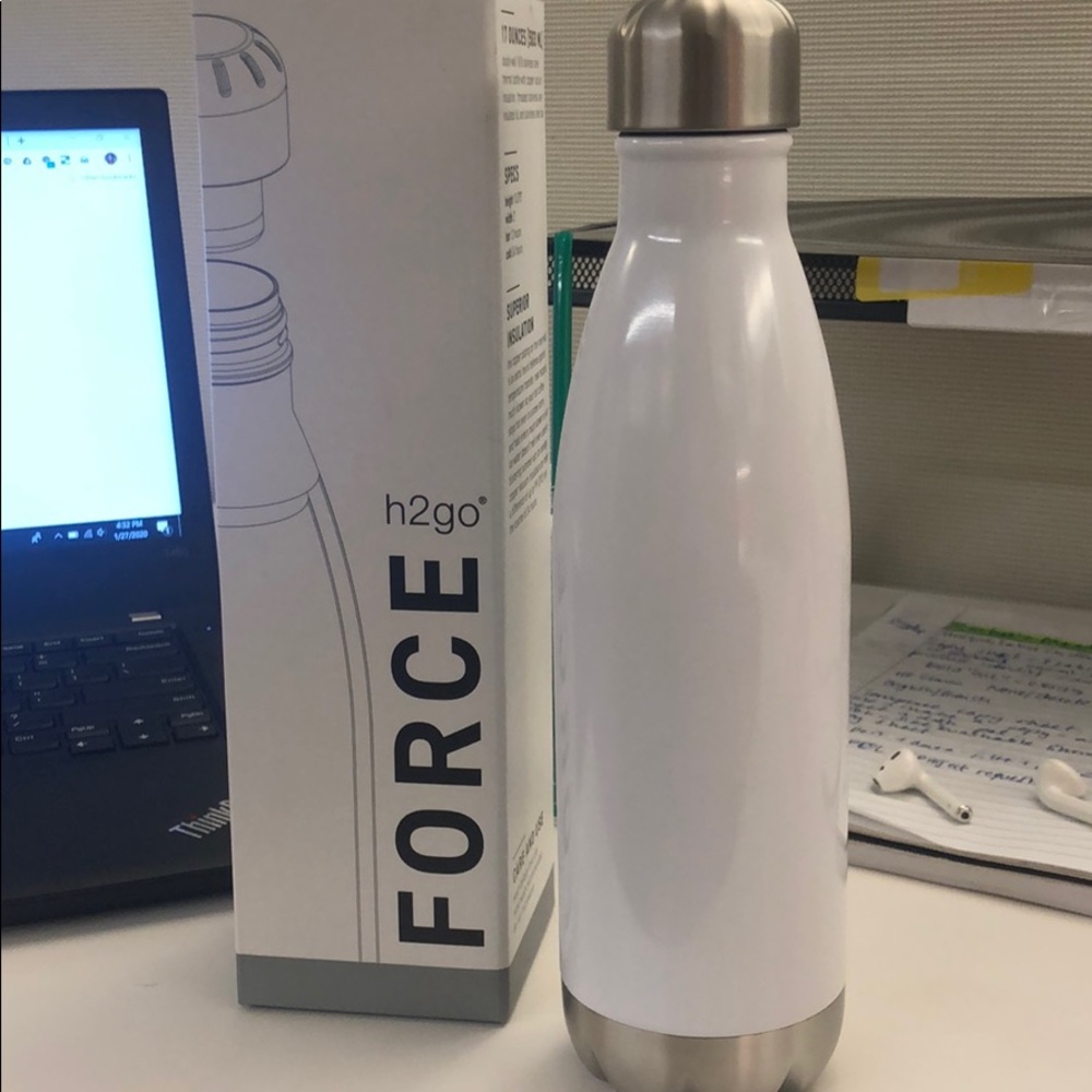 H2go 17 oz Stainless steel Bottle